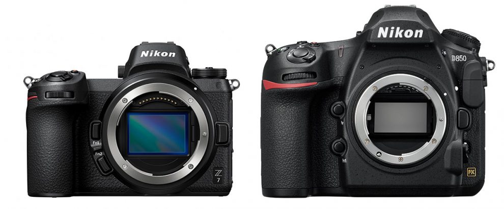 Nikon Z7 and D850 in Comparison