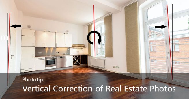 Vertical Correction of Real Estate Photos