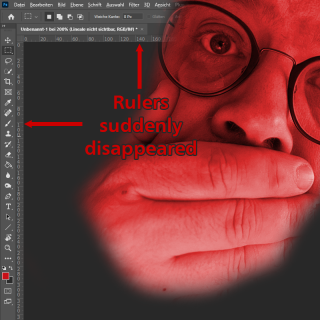 Problem Solved: Photoshop Rulers again Visible