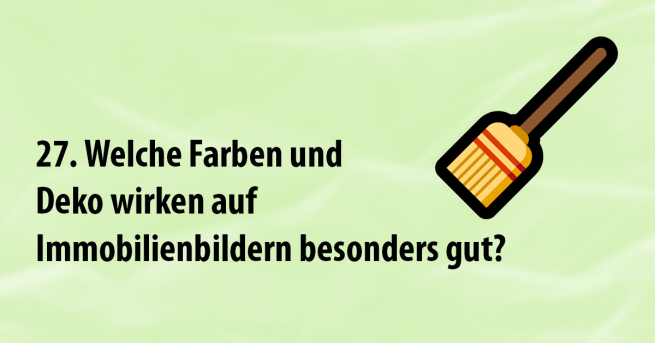Welche Farben und Deko wirken in Immobilienfotos besonders gut?