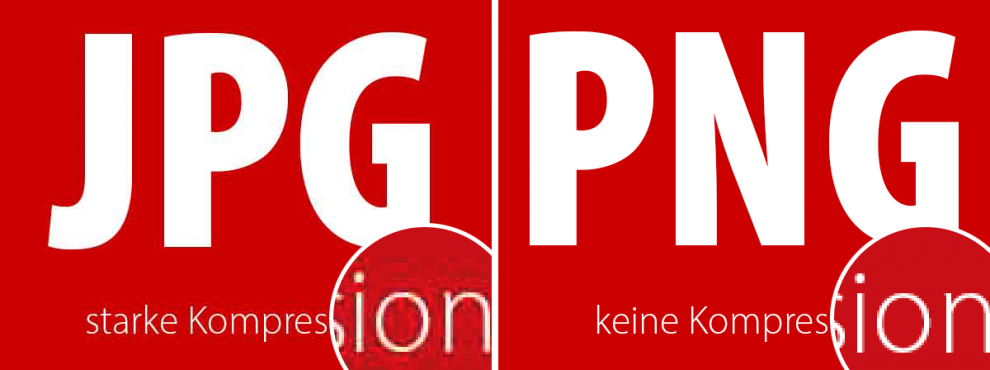 Vergleich JPG und PNG