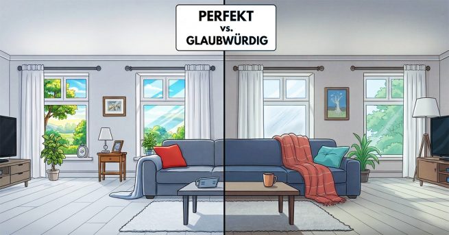 Weshalb perfekte Immobilienfotos plötzlich weniger glaubwürdig sind