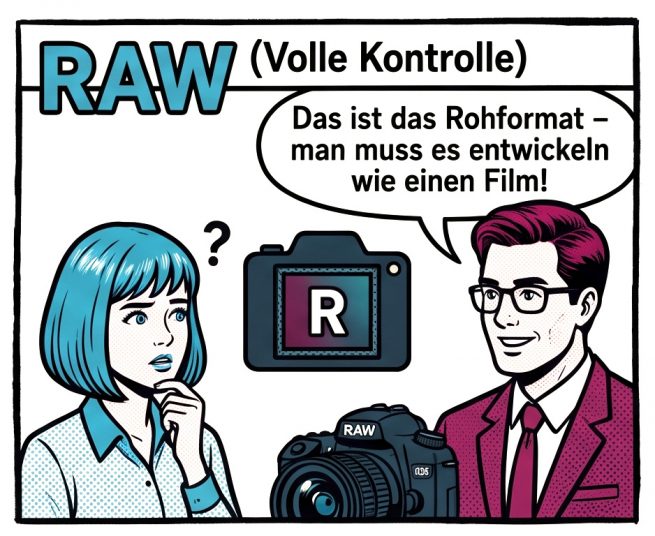 RAW - Archiv-Dateiformat Immobilienfotos